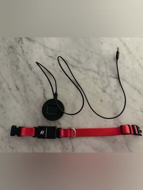 Fi Series 3+ Smart Pet Collar - Pink and Black